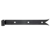 Alberts 862756 Penture | en différents modèles | en noir | gond Ø 14 mm | taille 300 x 35 mm | kit de 10