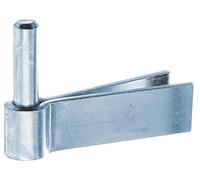 Alberts 863999 Gond à sceller | crochet en F | galvanisé, en bleu | cote axe Ø14 mm | 92 x 30 mm | kit de 10