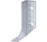 Alberts 866662 Sabot de poutre, type A, gauche, galvanisé sendzimir, 30 x 100 mm, set de 25 pièces