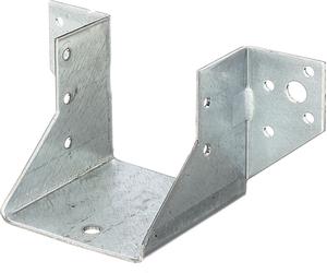 Alberts 866785 Sabot de poutre, type A, galvanisé sendzimir, 64 x 65 mm, set de 25 pièces