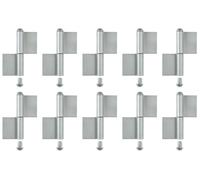 Alberts 866907, bande de fixation, type KO4, en acier inoxydable, hauteur 120 mm, diamètre Ø9 mm, lot de 10