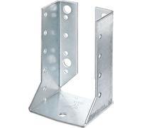 Alberts 867218 Sabot de poutre, type B, galvanisé sendzimir, 64 x 128 mm, set de 25 pièces