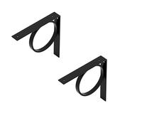 Alberts 869656 Console Tom | une paire | Équerre murale dans différentes couleurs tendance | Support d'étagères murales en paire ou à l'unité | dimensions 205 x 205 x 30 mm