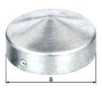 Alberts - Chapeau De Poteau D.100mm Forme Ronde Plate Tzn Gah (par 10)