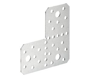 Alberts, connecteurs triangulaires en acier, galvanisés Sendzimir, 85 x 85 x 1,5 mm, lot de 25