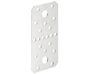 Alberts Duoverbinder, acier galvanisé Sendzimir, 100 x 50 x 1,5 mm, lot de 25