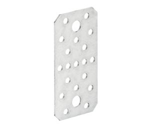 Alberts Duoverbinder, acier galvanisé Sendzimir, 84 x 42 x 1,5 mm, lot de 25