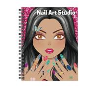 Album d'autocollants pour filles, album jouet, design ongles à colorier | Livre de coloriage vernis à ongles pour enfants, filles, adolescents, adultes, voyage, maison, école, maternelle