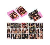Album de 30 cartes photo Katseye Beautiful Chaos Album idoles Pinky up Produits dérivés Katseye Cartes photo Produits dérivés Team Cartes Cadeau pour les fans A08