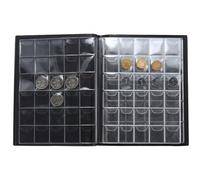 Album de collection de pièces - TEMPSA - Portable - 200 pièces - Brun - Numismatique