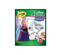 CRAYOLA - Album de coloriage et autocollants la Reine des Neiges 2 - à partir de 3 ans, 04-5864G, Couleurs Assortis