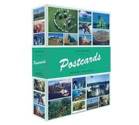 Album Postcards Pour 200 Cartes Postales, Avec 50 Feuilles Reliées