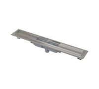 Alca - Bac à douche 30 cm, avec rebord pour grille perforée, acier inoxydable APZ1101-300