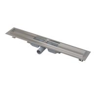 Alca - Bac à douche Bas 30 cm, avec bord pour grille perforée, acier inoxydable APZ101-300