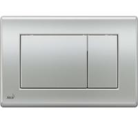 Alca Basic - Plaque de déclenchement, chrome mat M272