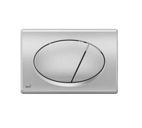 Alca Basic - Plaque de déclenchement, chrome mat M72
