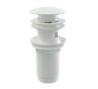 Alca - Bonde de lavabo, Click Clack, blanc A392B