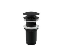 Alca - Bonde de lavabo, Click Clack, noir mat A392BLACK