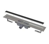 Alca - Caniveau de douche Marble 65 cm, avec grille pour insertion de carreaux, inox APZ15-650