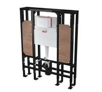 Alca - Elément d'installation de la cloison Solomodul, pour l'espace d'installation, pour une conception sans obstacle AM116/1300H