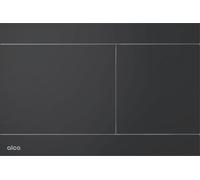 Alca Flat bouton de chasse d'eau pour WC noir FUN-BLACK