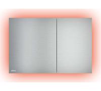 Alca Flat - Commande affleurante, avec rétro-éclairage arc-en-ciel, alunox matt AIR LIGHT R