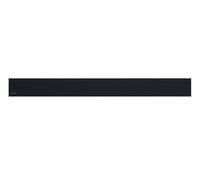Alca - Grille pour caniveau de douche linéaire 105 cm, verre/noir GL1204-1050