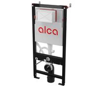 Alca - Installation murale pour toilettes suspendues avec fonction bidet, distributeur de comprimés, hauteur 1,12 m AM120/1120