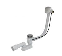 Alca - Kit vidange et trop-plein de baignoire avec remplissage, longueur 570 mm, métal A564KM1