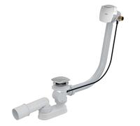 Alca - Kit vidange et trop-plein de baignoire avec remplissage, longueur 800 mm, chromé A564CRM3-80
