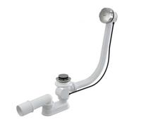 Alca - Kit vidange et trop-plein pour baignoire, longueur 800 mm, chromé A55K-80