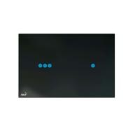 Alca - Plaque de déclenchement sans contact, verre / noir NIGHT LIGHT-3