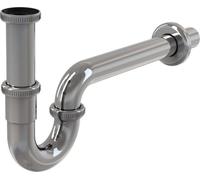 Alca - Siphon de lavabo, diamètre 32 mm avec écrou de trop-plein, métal A4320