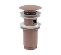Alca - Sortie de lavabo, ClickClack, or rouge brossé mat A392-RG-B