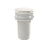 Alca - Sortie de lavabo, non obturable, blanc brillant A396B