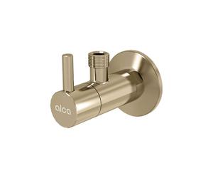 Alca - Soupape d'angle avec filtre, or brillant ARV001-G-P