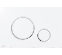 Alca Thin bouton de chasse d'eau pour WC blanc M770