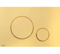 Alca Thin bouton de chasse d'eau pour WC doré M675