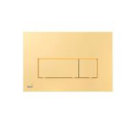 Alca Thin bouton de chasse d'eau pour WC doré M575