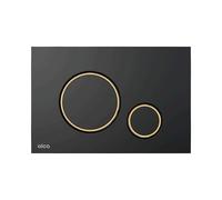 Alca Thin - Commande affleurante, noir mat/doré M778-5