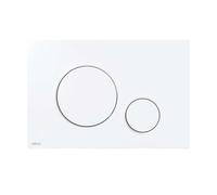Alca Thin bouton de chasse d'eau pour WC blanc M676