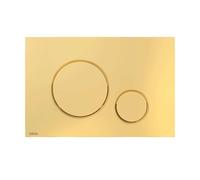 Alca Thin bouton de chasse d'eau pour WC doré M675