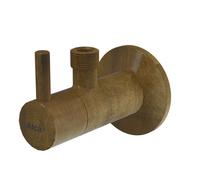 Alca - Vanne d'angle avec filtre 1/2", bronze-antique ARV001-ANTIC