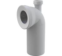 Alcadrain A90-90P40A Coude de raccordement WC 90° avec connecteur Raccord DN40
