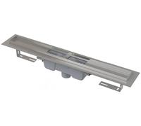 Alcadrain APZ1001 Caniveau de douche avec bord pour la grille perforée, écoulement vertical 550 mm