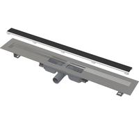 AlcaDrain APZ115 MARBLE Low Caniveau de douche sans rebord avec grille pour pose de carrelage 850