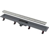 AlcaDrain caniveau de douche avec bord pour la grille perforée 750 mm chrome