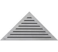 Alcadrain Rost LIFE pour évier d'angle, acier inoxydable mat