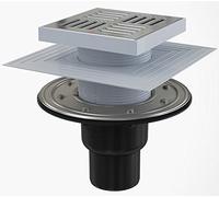 Alcaplast APV4444 Siphon de Sol, Chrom
