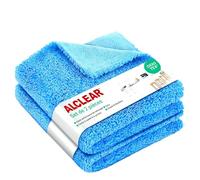 ALCLEAR 820203K_2 Chiffons Microfibres 2 pièces 40x40 cm, sans Peluches